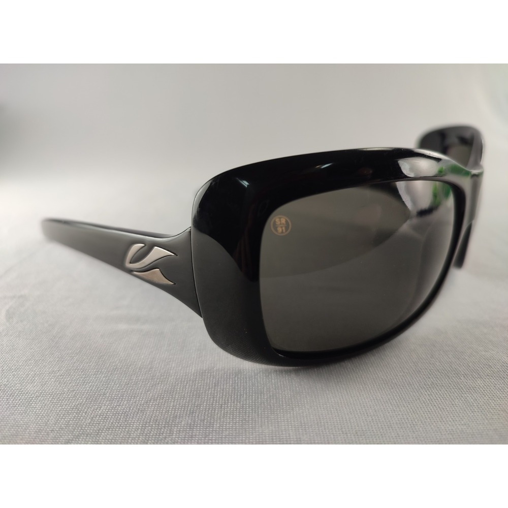 Kaenon Georgia Sunglasses Black Frame SR-91 Polarized Lenses Made in Italy